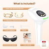 Laser Hair Removal with Ice Cooling Care Function for Women