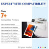 206A Toner Cartridge for HP Color Pro MFP M283fdw M283cdw M255dw Printer,Magenta,1 Pack(No Chip)