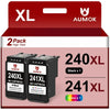 240XL 241XL Ink Cartridge Replacement for Canon(2-Pack)