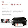 802XL Black Ink Cartridge for Epson Printer (2 Black)