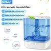 KNKA 6L Ultrasonic Cool Mist Humidifier for Bedroom, with Essential Oil Diffuser and Touch Control, 23dB Quiet Vaporizer Humidifiers for Home, Baby Room, 560 sq ft