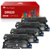 DR820 DR-820 Drum Unit Toner Kingdom Compatible Replacement for Brother(4 Black)