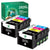 Greensky 252XL Remanufactured Ink Cartridge Replacement for Epson(2 Black 2 Cyan 2 Magenta 2 Yellow, 8-Pack)