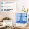 KNKA 6L Ultrasonic Cool Mist Humidifier for Bedroom, with Essential Oil Diffuser and Touch Control, 23dB Quiet Vaporizer Humidifiers for Home, Baby Room, 560 sq ft