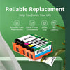 910XL Ink Cartridges Replacement(Black, Cyan, Magenta, Yellow)