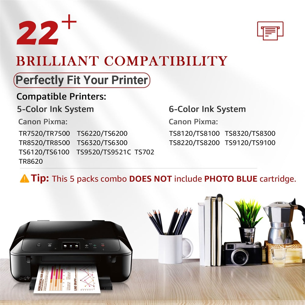 PGI530 CLI531 PGI-530 CLI-531 530 531 Compatible Color Ink