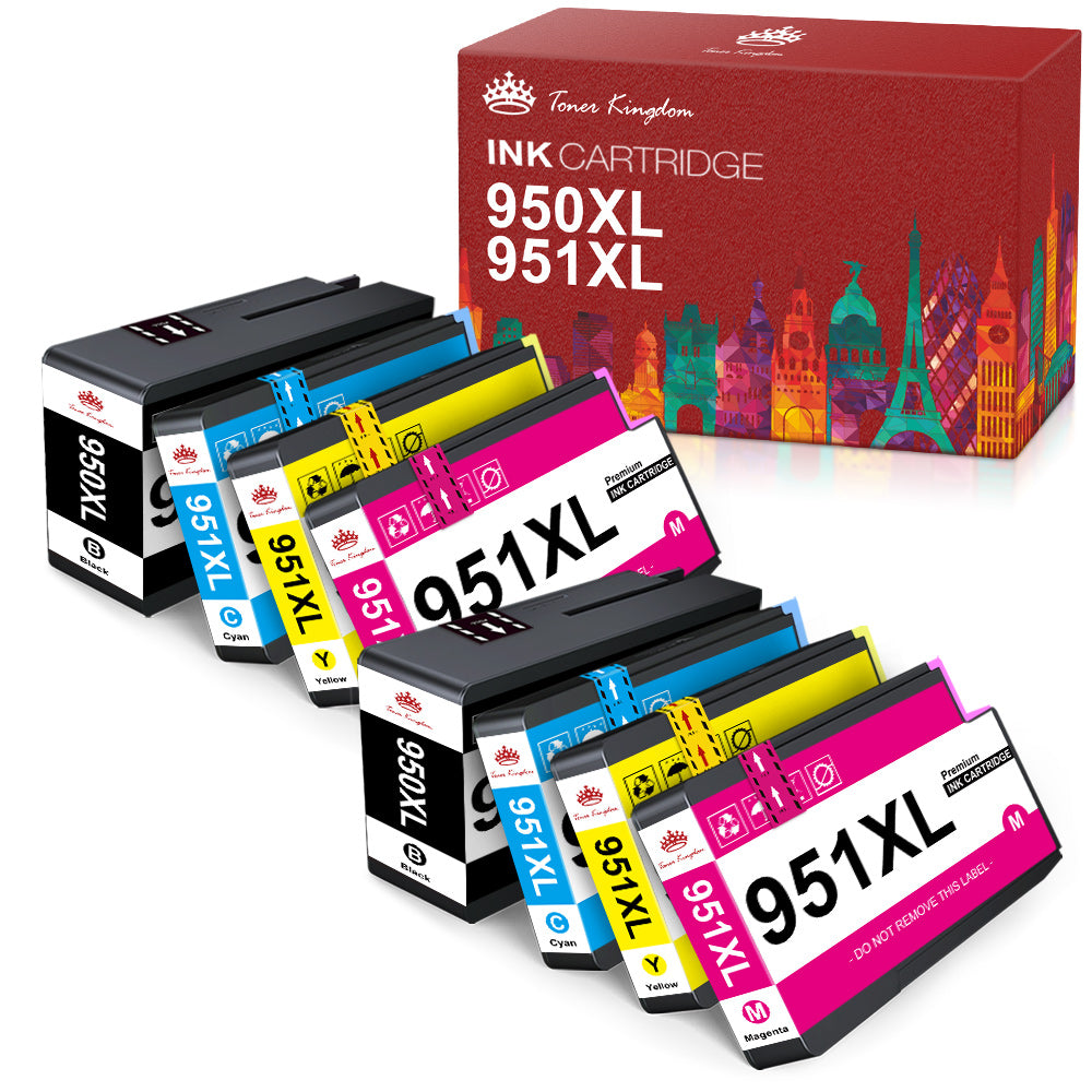 Cheap Compatible HP 950XL 951XL HP CYMK Ink Cartridges by Toner